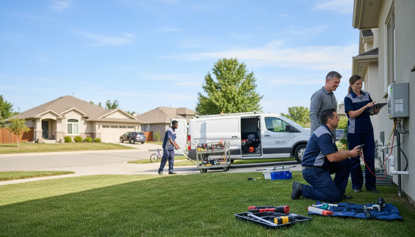 Tankless water heater service in Black Earth, WI